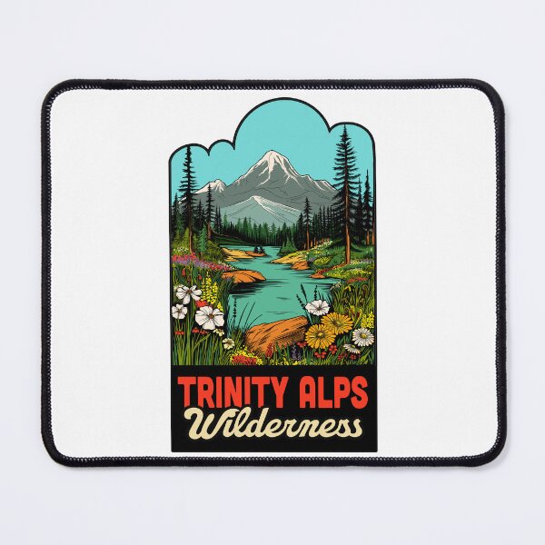 Item preview, Vintage Trinity Alps Wilderness Design designed and sold by CattGDesigns.