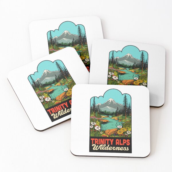 Item preview, Vintage Trinity Alps Wilderness Design designed and sold by CattGDesigns.