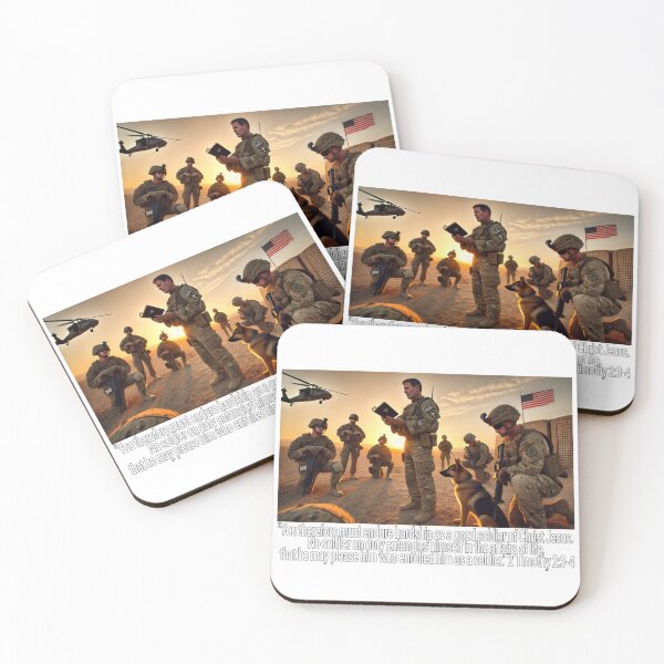 Item preview, The Soldier 2 Timothy 2:3-4 (Datum11) designed and sold by Datum11.