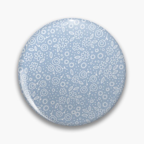 Artikelvorschau, Springtime Ditsy - Himmelblau entworfen und verkauft von jenuinedesigns.