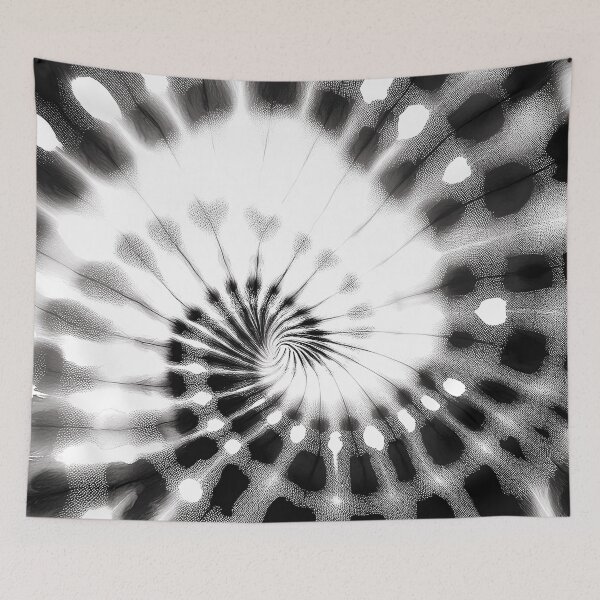 Item preview, Tie dye, tiedye, black abd white swirl tie dye, psychedelic pattern,  organic pattern, vibrant boho watercolour design  designed and sold by navitalidesign.