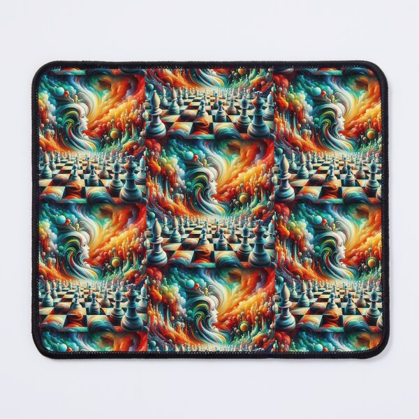 Item preview, Abstract Chess World designed and sold by Intriguing Designs.