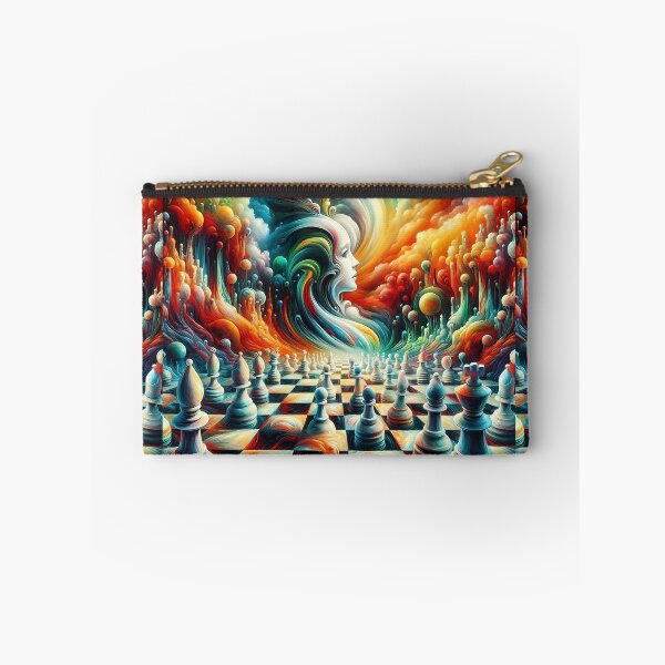 Item preview, Abstract Chess World designed and sold by Intriguing Designs.