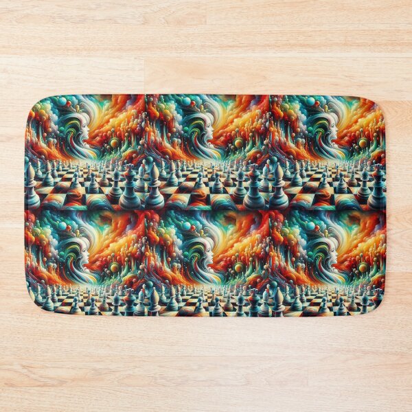 Item preview, Abstract Chess World designed and sold by Intriguing Designs.