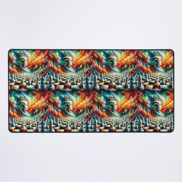 Item preview, Abstract Chess World designed and sold by Intriguing Designs.