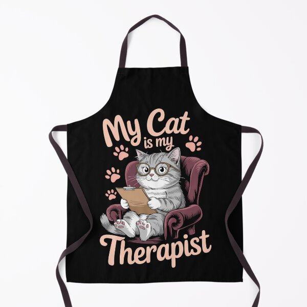 Item preview, My Cat Is My Therapist – Cute Emotional Support Cat designed and sold by AKAliceArts4289.