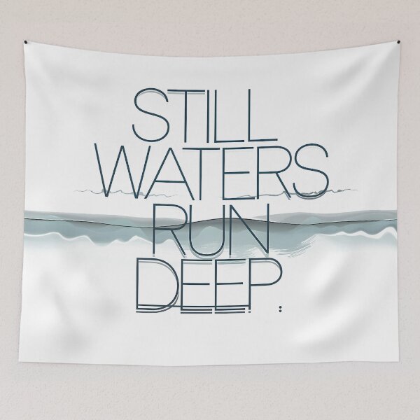 Item preview, Find Your Calm Still Waters Run Deep designed and sold by MysticNest Studio.