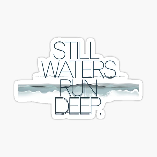 Item preview, Find Your Calm Still Waters Run Deep designed and sold by Jirakit789.