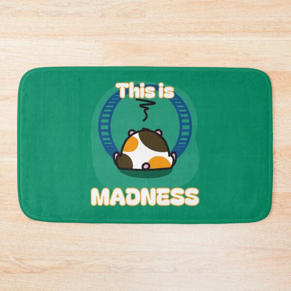 Item preview, Tired Hamster and Wheel (With Text) designed and sold by BLAAAAASK.