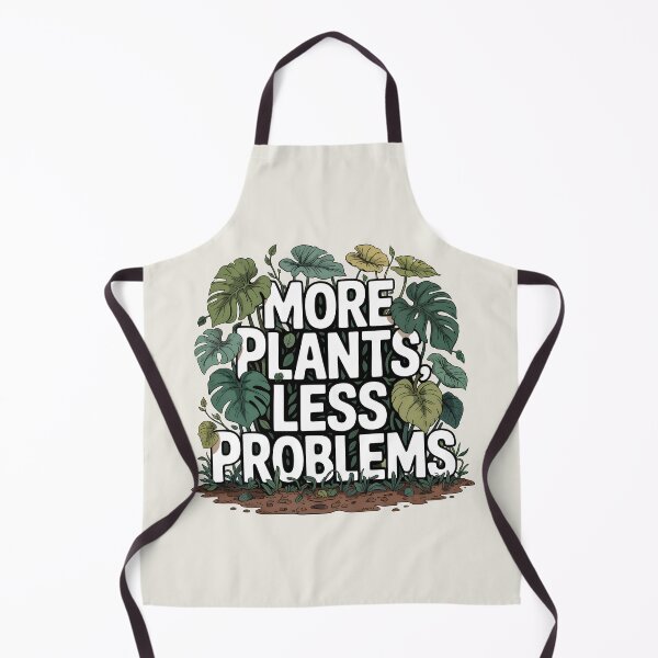 Item preview, More Plants, Less Problems designed and sold by Jollys-ArtShop.