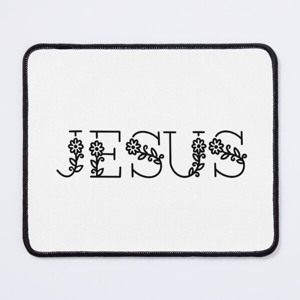 Item preview, Floral Jesus Letters designed and sold by simplyrebeccann.