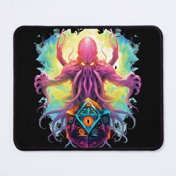Item preview, Cthulhu And His Mystical D20 designed and sold by The Mad Muffin.