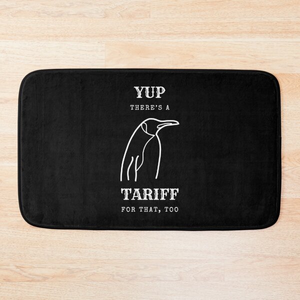 Item preview, Tariff for that Too Penguin (White Text) designed and sold by BLAAAAASK.