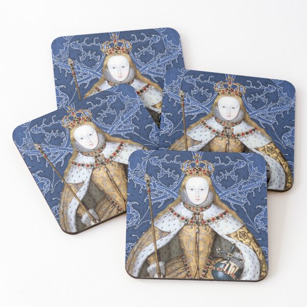 Item preview, Coronation Portrait Collage Elizabeth I Tudor, Queen of England designed and sold by Pixelchicken.