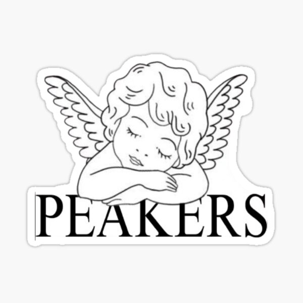 angels peakers Sticker