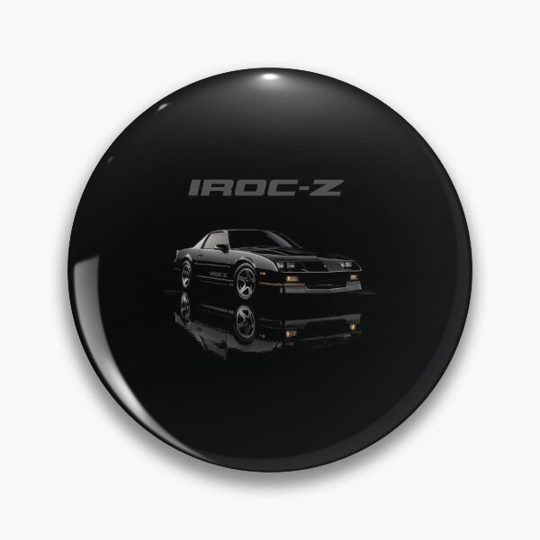 Item preview, 1987 Chevy Camaro IROC-Z Third Gen Muscle Car Blackout Art designed and sold by TheArtOfCar.