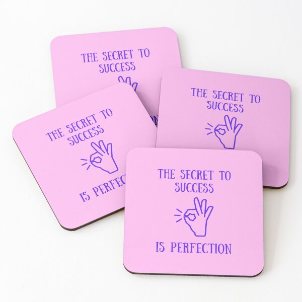 Item preview, The secret to success is perfection designed and sold by seahorse crossing.