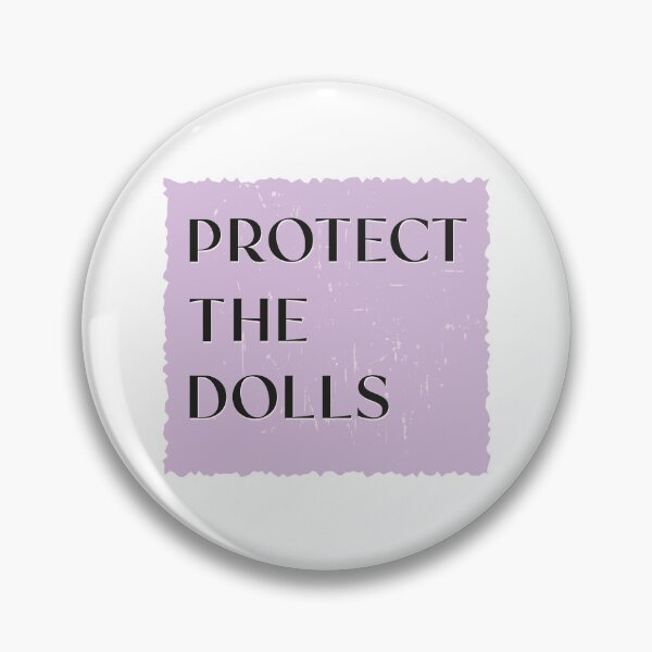 Item preview, protect the dolls sticker, t-shirt design, gender freedom, lgbt, equality, print designed and sold by NatalkaP.