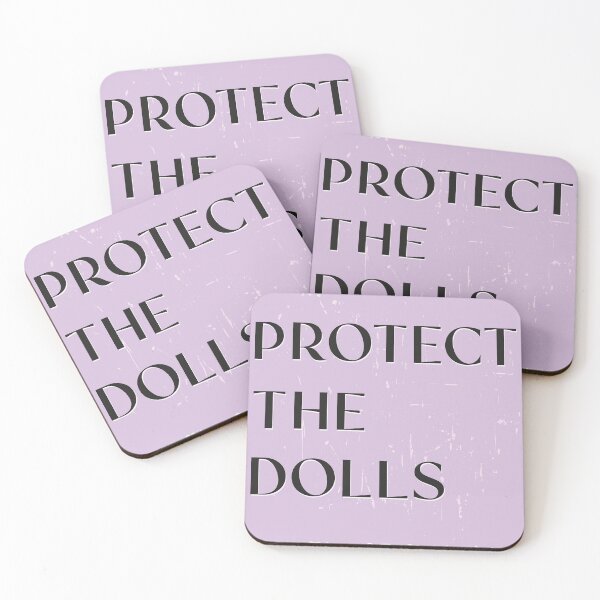 Item preview, protect the dolls sticker, t-shirt design, gender freedom, lgbt, equality, print designed and sold by NatalkaP.