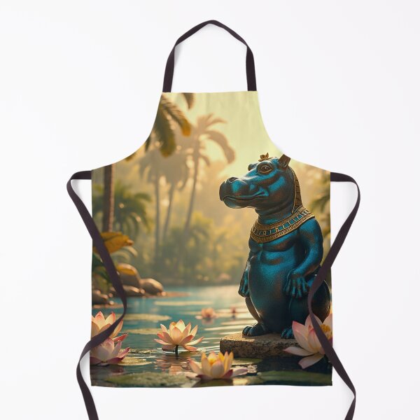 Item preview, hippopotamus goddess Taweret designed and sold by TuyaArts.