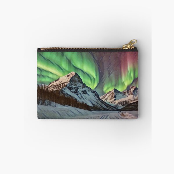 Item preview, Aurora borealis landscape  designed and sold by KiwiArtistDK.