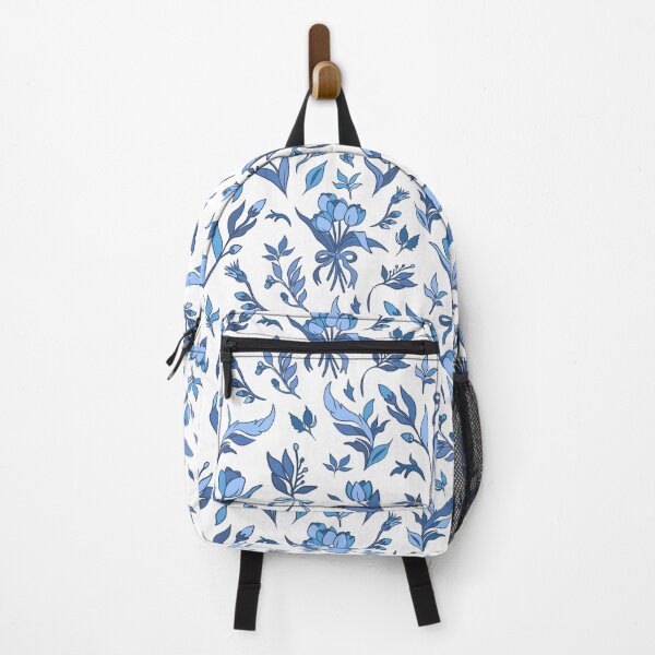 Item preview, Chic Delft Tulips Pattern  designed and sold by AletaniAcklay.