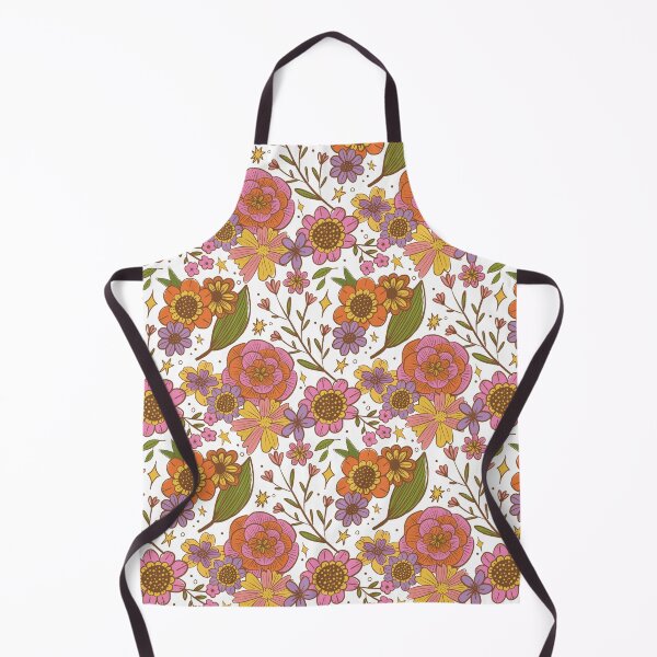 Item preview, Retro Florals designed and sold by Stephanie McRae.