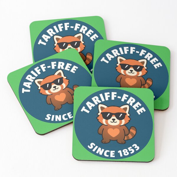 Item preview, red panda og tariff free since 1853 designed and sold by TSQ.