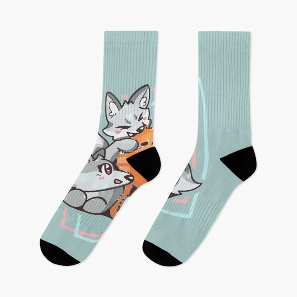 Item preview, A cat and wolf cubs designed and sold by LizzKhung.