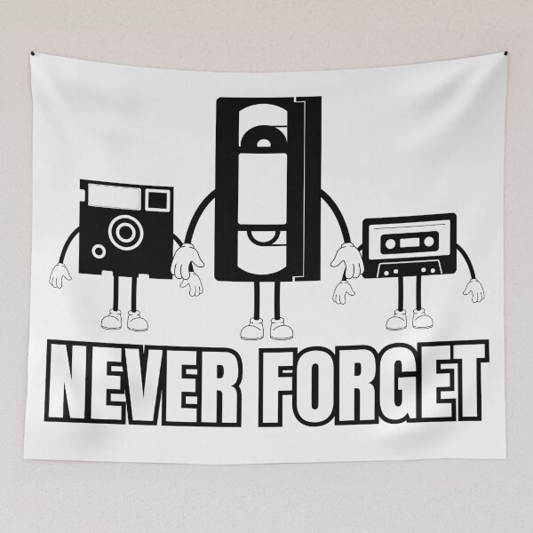 Item preview, 80s Tech Never Forget designed and sold by The Mad Muffin.
