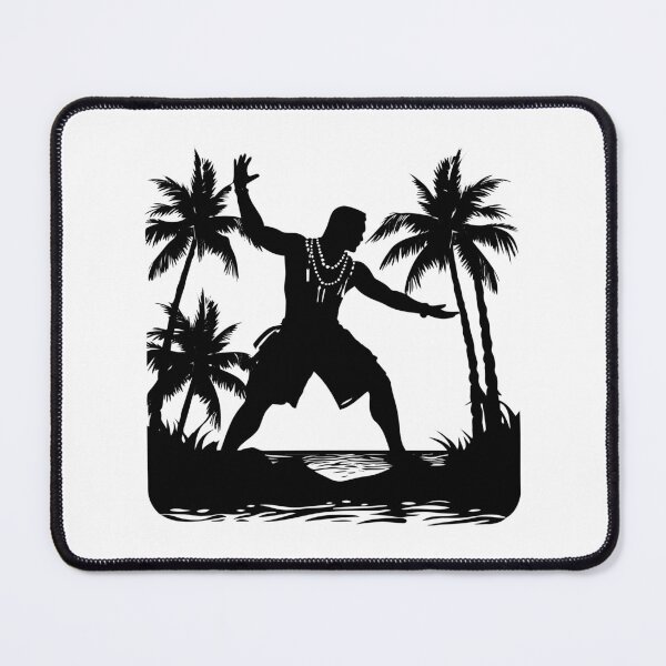 Item preview, Polynesian Hawaiian Hula Male Dance Samoan Native Maori designed and sold by inkoutninja.