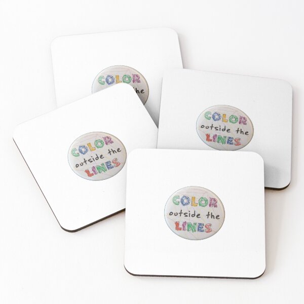 Item preview, Color Outside The Lines designed and sold by sofisstickerbox.