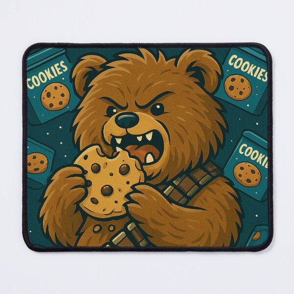 Item preview, Chew On This – Funny Cookie Monster Bear Parody Design designed and sold by Patternicity.