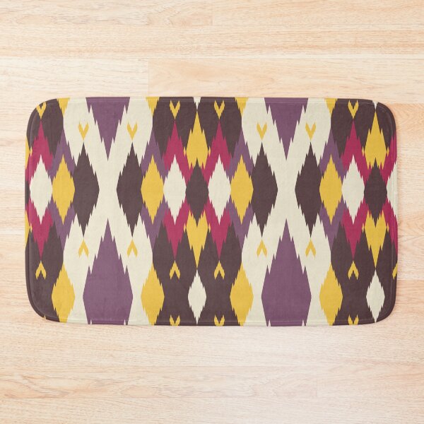 Item preview, Handcrafted Ikat Fabric designed and sold by Loomexa Studio .