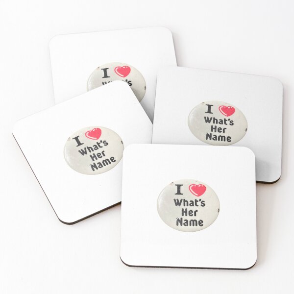 Item preview, I Heart What's Her Name designed and sold by sofisstickerbox.