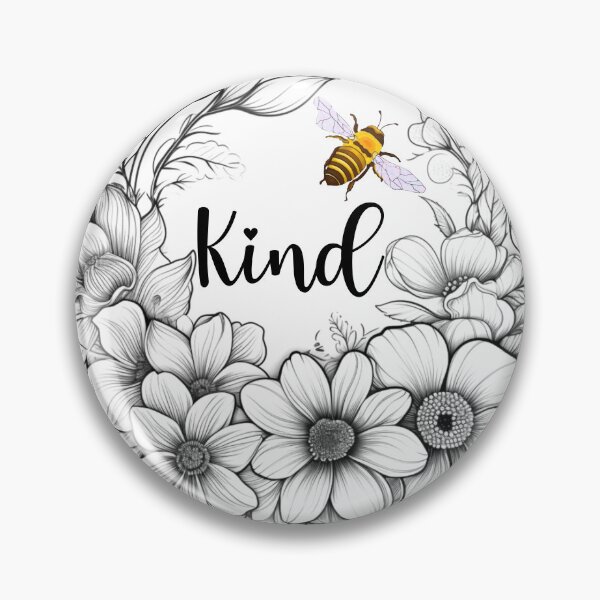 Item preview, Bee Kind Floral Wreath 1 designed and sold by AnTartstudios.