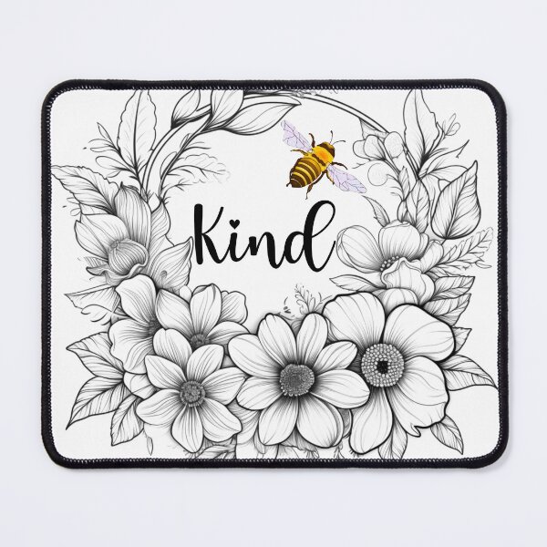 Item preview, Bee Kind Floral Wreath 1 designed and sold by AnTartstudios.