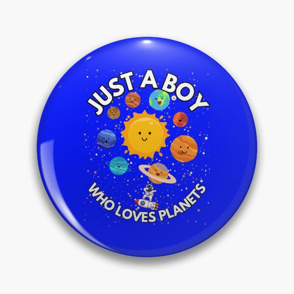Item preview, Just A Boy Who Loves Planets designed and sold by The Mad Muffin.