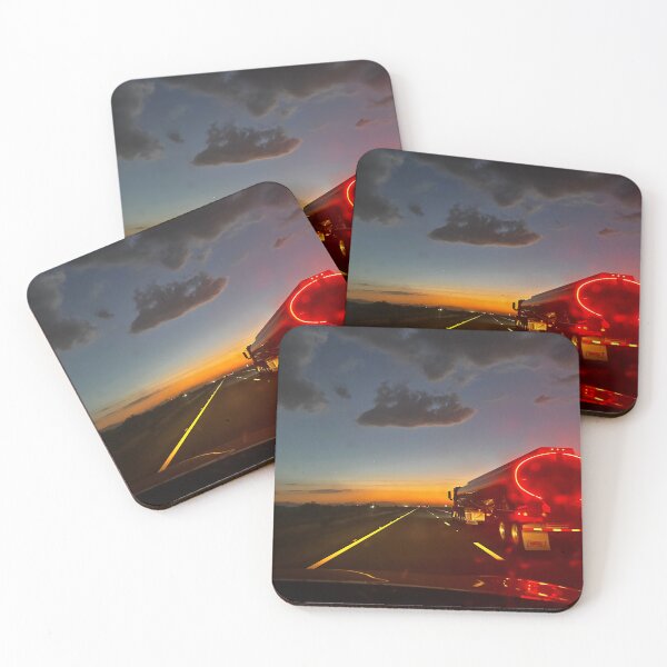 Item preview, Highway Dreams — Sunset and Tanker Aesthetic designed and sold by theborialix.