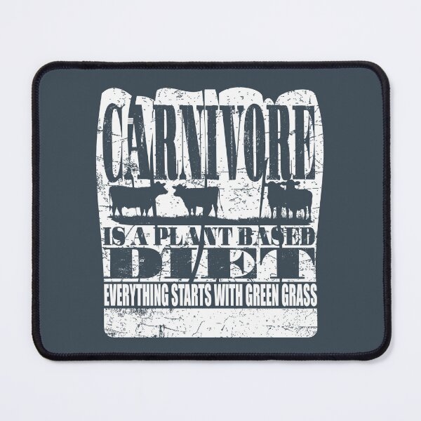 Item preview, CARNIVORE Is A Plant Based Diet designed and sold by Bearded Jester Designs.
