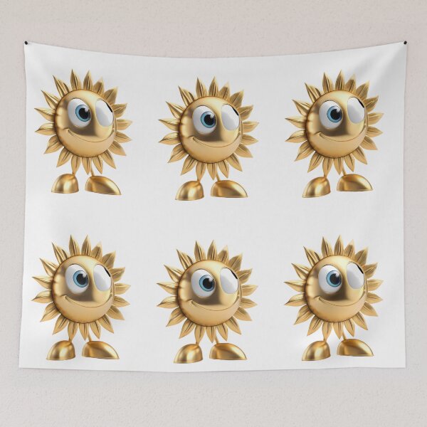 Item preview, Cool Sun Nature’s Whimsy Emotions Elements Unveiled designed and sold by ART ATTACK ZONE.