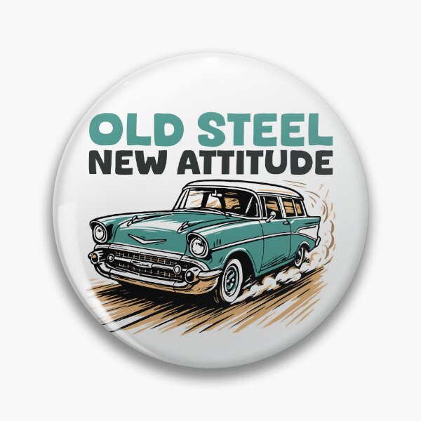 Item preview, Old steel, new attitude designed and sold by bustednut.