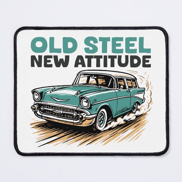 Item preview, Old steel, new attitude designed and sold by bustednut.
