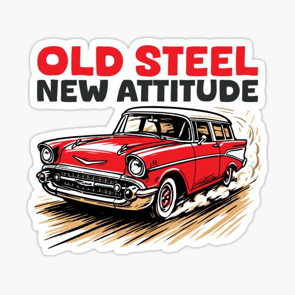 Item preview, Old Steel, New Attitude designed and sold by bustednut.
