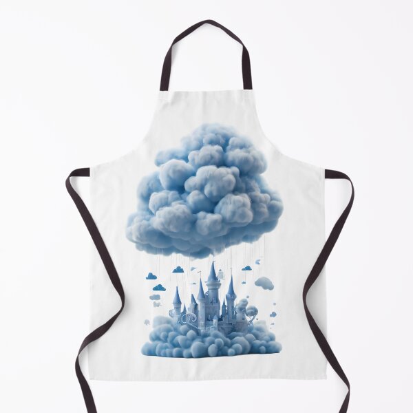 Item preview, Blue Cloud Castle Nature’s Whimsy Emotions Unveiled designed and sold by ART ATTACK ZONE.