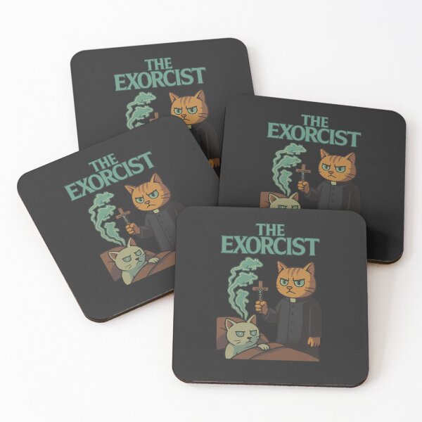 Item preview, Cat Exorcism – Spooky Priest Cat vs. Ghost Mice designed and sold by denis90ch.