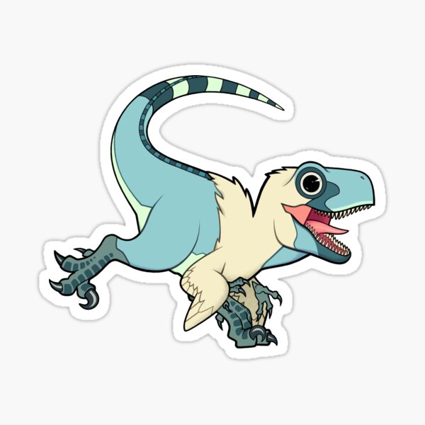 Item preview, Cartoon Utahraptor designed and sold by Drymu.