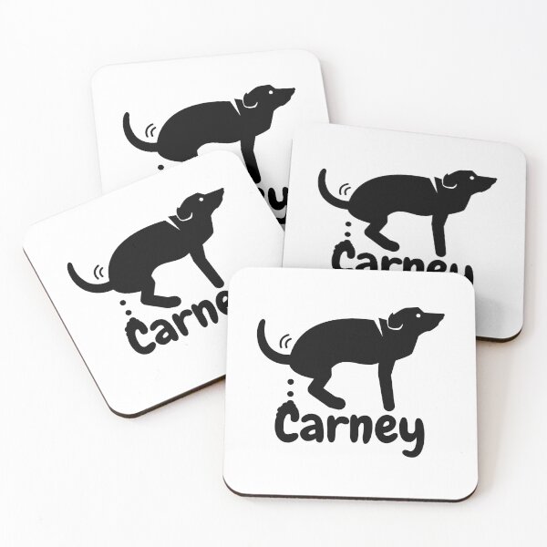 Item preview, Carney Dog Pooping Black Logo designed and sold by KomarDesigns.