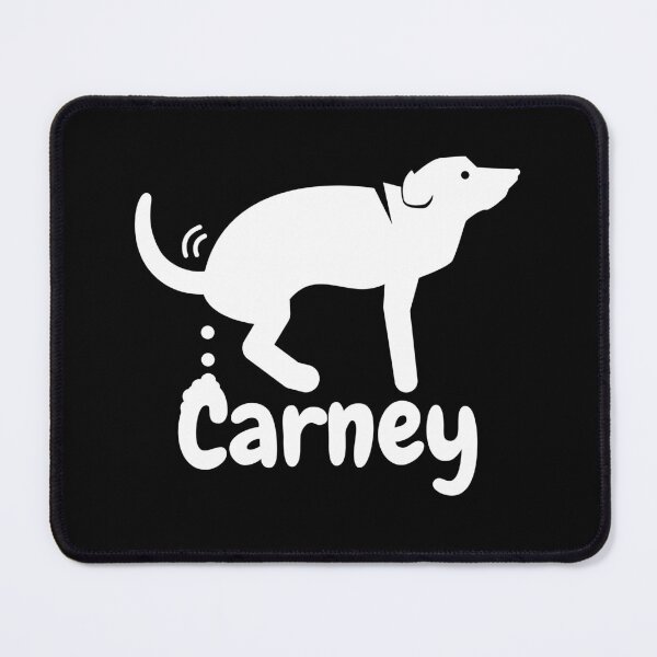 Item preview, Carney Dog Pooping White Logo designed and sold by KomarDesigns.