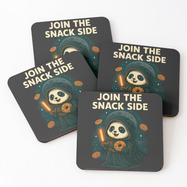 Item preview, Join the Snack Side - Cute Panda Sith Parody Design designed and sold by Patternicity.